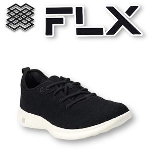 FLX Excel Men's Size 8.5 Wide Dynamic Wool Urban Commuter Sneakers Air Foam